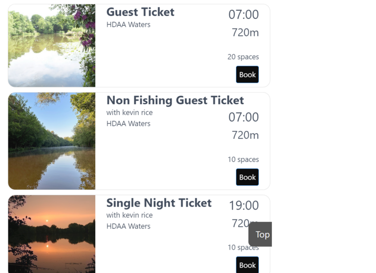 New bookable ticket categories introduced